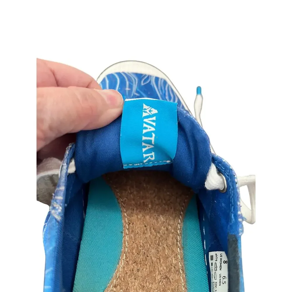 CARIUMA Oca Low Avatar Underwater Night Canvas Sneaker Size 8 Limited Edition